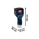 BOSCH Cameră termică cu baterie GTC 12V-450-13 (4 x baterii de 1,5 V LR6 (AA) + adaptor pentru baterie)