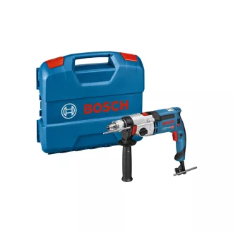   Burghiu cu impact BOSCH GSB 24-2 în carcasă + burghiu pentru lemn și set de tăietor circular