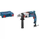 Burghiu cu impact BOSCH GSB 24-2 în carcasă + burghiu pentru lemn și set de tăietor circular