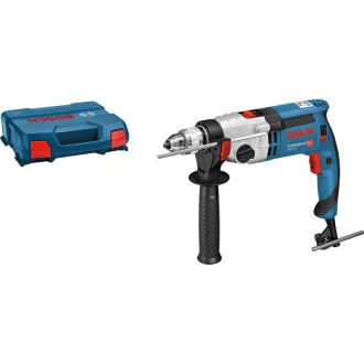   Burghiu cu impact BOSCH GSB 24-2 în carcasă + burghiu pentru lemn și set de tăietor circular