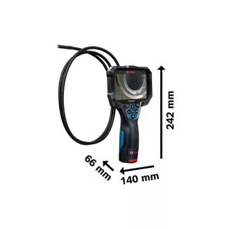   BOSCH Cameră de inspecție alimentată cu baterii GIC 12V-5-27 C în L-Boxx (1 x baterie de 2,0 Ah + încărcător rapid)