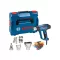 BOSCH Pistol cu aer cald cu afișaj LCD GHG 23-66 în cutie L-BOXX + set duze / 2300 W