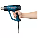 BOSCH Pistol cu aer cald cu afișaj LCD GHG 23-66 în cutie L-BOXX + set duze / 2300 W