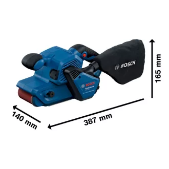   Slefuitor cu bandă BOSCH GBS 750 control viteză (75 x 533 mm) / 850 W