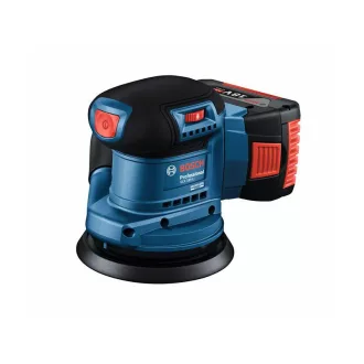   Slefuitor orbital cu acumulator BOSCH 125 mm GEX 185-LI intr-o cutie de carton (fara baterie si incarcator)
