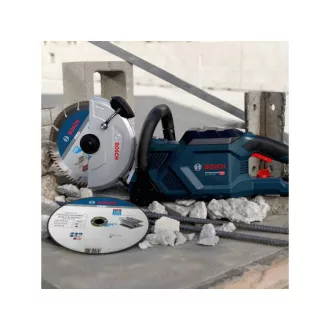   BOSCH Fierăstrău beton cu acumulator GCS 18V-230 (fără acumulator și încărcător, cu racord pentru furtun)