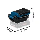 BOSCH Lampa de lucru pe baterie GLI 18V-800 cu magnet, rotativă la 360° (fără baterie și încărcător) 800 lm