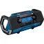 Radio digital BOSCH GB 18V-2 SC în cutie de carton (DAB+, Bluetooth, FM și AUX) IP 54