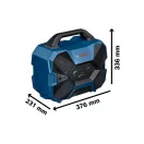 BOSCH Difuzor Bluetooth cu acumulator GPB 18V-6 C (12V/18V) IP54