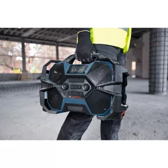   BOSCH Radio/încărcător cu acumulator 12V / 18V GPB 18VH-6 SRC (DAB+, Bluetooth, FM și AUX) IP 54