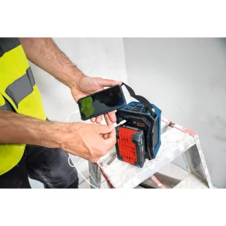   BOSCH Boxă Bluetooth cu acumulator GPB 18V-1 C, cu capac pentru acumulator (fără acumulator și încărcător)