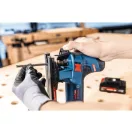 BOSCH EXPERT Fierăstrău pendular cu acumulator EXST18V-155S cu mâner în formă de cârlig (fără acumulator și încărcător) în cutie L-BOXX