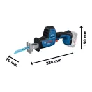BOSCH Ferastrau sabie compact cu acumulator GSA 18V-24 cu reglaj de turație (fără acumulator și încărcător)