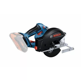   Ferăstrău circular fără fir BOSCH GKM 18V-50 (2 baterii de 5,0 Ah + GAL 18V-40) în L-Boxx