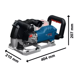   BOSCH Freză de caneluri pentru perete cu acumulator GNF18V-40 în L-BOXX (Fără acumulator și încărcător)