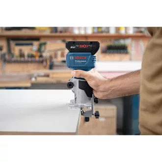   BOSCH Freză de suprafață pe baterie GLF 18V-8 cu control al vitezei de rotație (fără baterie și încărcător)