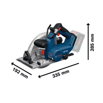   BOSCH BITURBO Fierăstrău circular cu acumulator GKS 18V-68-2 (190 mm x 30 mm) (Fără acumulator și încărcător)