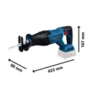 BOSCH PRO Fierăstrău sabie cu acumulator GSA 18V-280 (fără acumulator și încărcător)