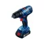 BOSCH GSR 180-LI mașină de găurit cu acumulator (2 baterii de 2,0 Ah) în carcasă