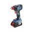 Șofer cu impact BOSCH GDX 18V-200 C cu acumulator (2 baterii de 5,0 Ah) în L-Boxx