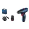 GSR 120-LI (2 x baterie de 2,0 Ah + încărcător) de găurit cu acumulator BOSCH în carcasă