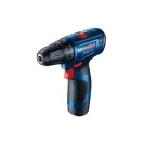 BOSCH Bormașină cu acumulator și șurubelniță GSR 120-LI + lampă GLI 12V-300 (2 x acumulator 2,0 Ah + încărcător) în valiză