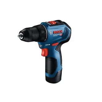   BOSCH mașină de găurit cu acumulator GSR 12V-30 în carcasă (2 baterii de 2,0 Ah + încărcător rapid)