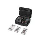 BOSCH mașină de găurit cu acumulator GSR 12V-30 în geantă + seturi de accesorii (2 x baterie de 2,0 Ah + încărcător rapid)