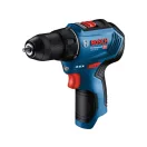 BOSCH mașină de găurit cu acumulator GSR 12V-30 în geantă + seturi de accesorii (2 x baterie de 2,0 Ah + încărcător rapid)