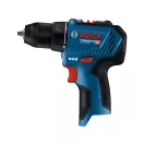 BOSCH mașină de găurit cu acumulator GSR 12V-30 în geantă + seturi de accesorii (2 x baterie de 2,0 Ah + încărcător rapid)