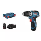BOSCH mașină de găurit cu acumulator GSR 12V-35 FC în L-boxx (2 baterii de 3,0 Ah + încărcător rapid)