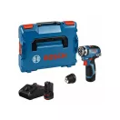 BOSCH mașină de găurit cu acumulator GSR 12V-35 FC în L-boxx (2 baterii de 3,0 Ah + încărcător rapid)