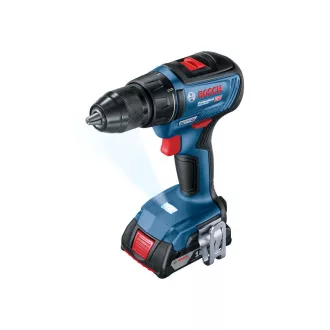   BOSCH mașină de găurit cu acumulator GSR 18V-50 în carcasă L (2 x 2,0 Ah baterie + încărcător)