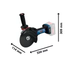 BOSCH EXPERT Polizor unghiular cu acumulator 180 mm EXWS18V-180P (fără acumulator și încărcător) în cutie L-BOXX