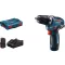 BOSCH GSR 12V-35 mașină de găurit cu acumulator (2x3,0 Ah baterie) în L-Boxx