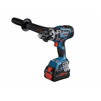   Mașină de găurit cu acumulator BOSCH GSR 18V-150 C, baterie 2xProCore 8,0 Ah + GAL 1880 CV, GCY42, L-Boxx