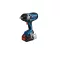 BOSCH BITURBO șofer cu impact cu acumulator GDS 18V-1000 în L-BOXX 1/2" (2 x baterie de 5,0 Ah + încărcător rapid)