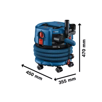   BOSCH Aspirator cu acumulator GAS 18V-12 MC (fără acumulator și încărcător) clasa M
