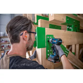   Șofer cu impact BOSCH 1/2" GDS 18V-450 în PC L-Boxx (fără baterie și încărcător)