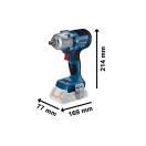 Șofer cu impact BOSCH 1/2" GDS 18V-450 PC în L-Boxx (2 baterii de 4,0 Ah + încărcător rapid)