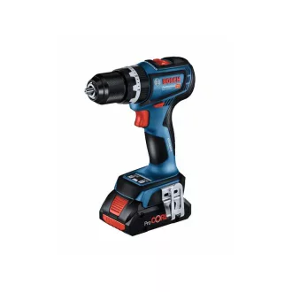   BOSCH Mașină de găurit cu percuție cu acumulator GSB 18V-90 C în L-Boxx (fără baterie și încărcător)