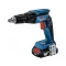Șurubelniță BOSCH pentru plăci de gips-carton GTB 185-LI în carcasă L (2 baterii de 2,0 Ah + încărcător)
