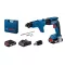 Șurubelniță fără fir pentru gips-carton BOSCH. cu dozator GTB 185-LI în carcasă (2 x 2,0 Ah baterie + tol