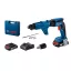 Șurubelniță fără fir pentru gips-carton BOSCH. cu dozator GTB 185-LI în carcasă (2 x 2,0 Ah baterie + tol