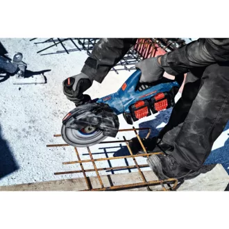   BOSCH EXPERT Polizor unghiular cu două acumulatori 230 mm EXWS18V2-230P (fără acumulator și încărcător) în XL-BOXX