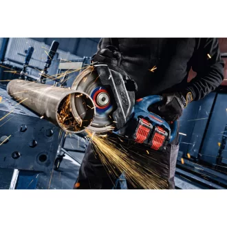   BOSCH EXPERT Polizor unghiular cu două acumulatori 230 mm EXWS18V2-230P (fără acumulator și încărcător) în XL-BOXX