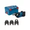 BOSCH Mașină de presat cu cap rotativ 360° GPT 18V-19 U set (fără acumulator și încărcător)
