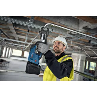   BOSCH Mașină de presat cu cap rotativ 360° GPT 18V-19 TH set (fără acumulator și încărcător)