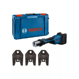   BOSCH Prese cu cap rotativ pe acumulator 360° GPT 18V-32 TH set (fără acumulator și încărcător)