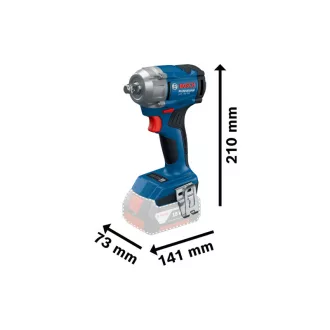   BOSCH Șurubelniță de impact pe baterie GDS 18V-350 1/2" 350 Nm (fără baterie și încărcător)